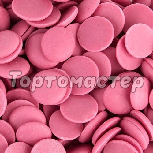 Шоколадная глазурь ШОКОМИЛК Розовая клубничная 500 г