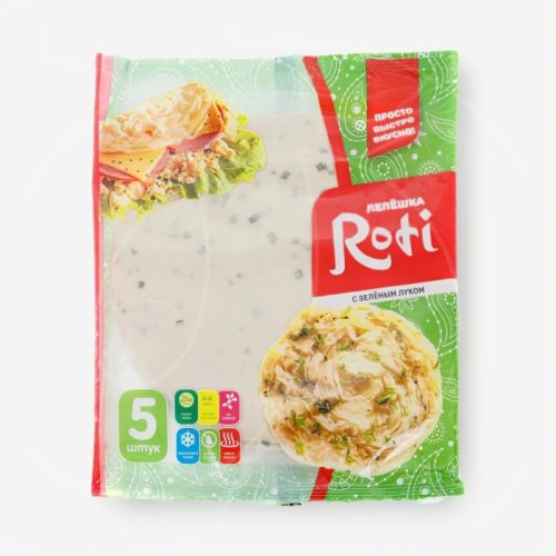 Лепешка роти Roti "Луковая" 450 г 