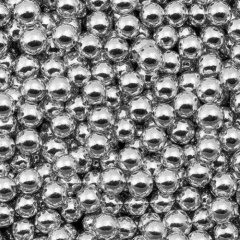 Сахарные шарики Серебро 7 мм 50 г 33107