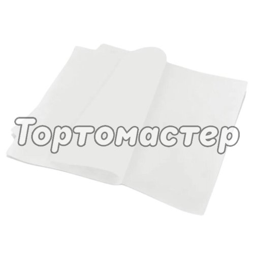 Бумага парафинированная для бенто-торта Белая 18х18 см 1 шт