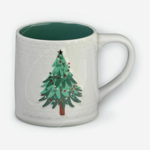 Кружка фарфоровая "Ёлочка" 480 мл 10338116