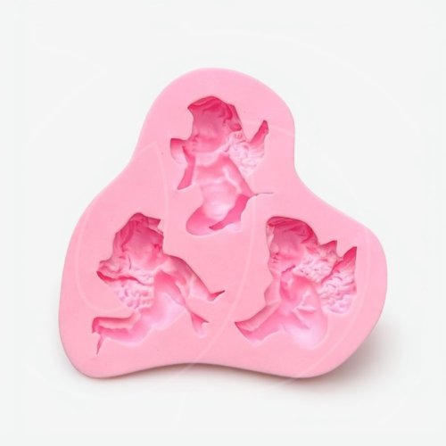 Молд силиконовый "Три ангелочка" М-78										