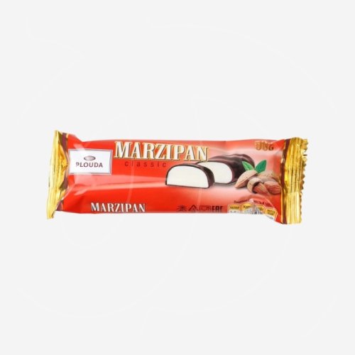 Марципановый батончик в тёмном шоколаде с содержанием миндаля 26% 50 г 