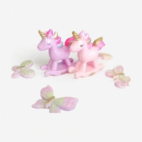 Фигурка из шоколадной глазури "Единорог с бабочками" ГФЕ005/1, ГФЕ005/1 , ГФЕ005, ГФЕ005