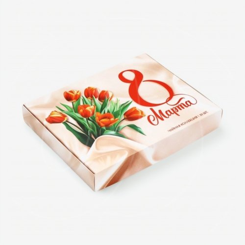 Чай чёрный "8 Марта" 30 пакетиков 10638976