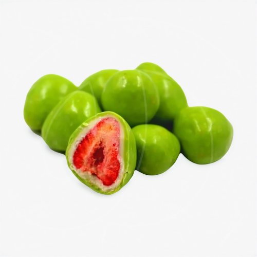 Драже "Сублимированная клубника в шоколадно-лаймовой глазури" 50 г 