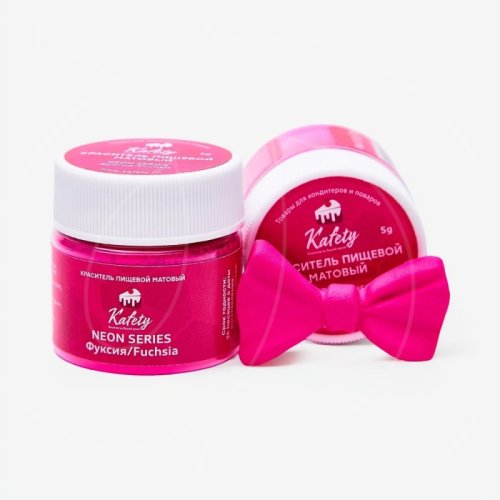 Краситель пищевой сухой Kafety "Неоновый матовый фуксия" 5 г 