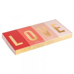 Коробка для шоколадной плитки "LOVE" 17,3x8,8x1,5 см 5489665