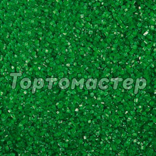 Сахар декоративный Зелёный 100 г tp15574