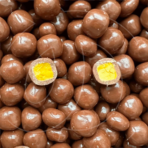 Драже "Маракуйя сублимированная в бельгийском молочном шоколаде" 500 г 