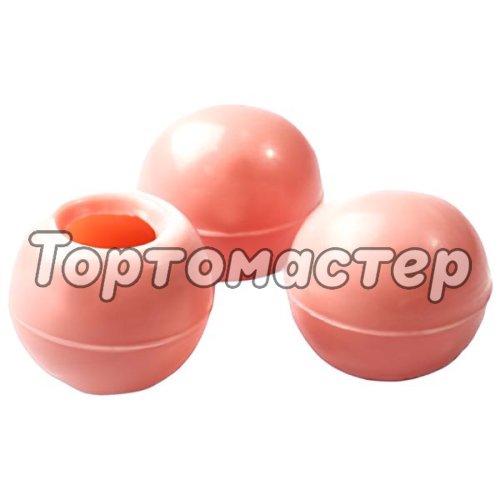 Шоколадная капсула Розовая 6 шт D77805