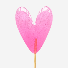 Леденец из изомальта "Сердечко вытянутое" 15 г ЛД1 