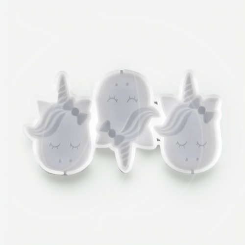 Форма силиконовая для леденцов "Единорожки" 5,3х7,5 см СФ-196 (00-00000856)