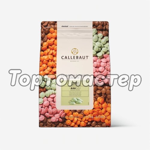 Шоколад зелёный лимонный CALLEBAUT 500 г Lemon-RT-U70