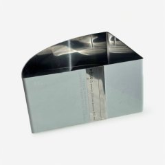 Форма металлическая для выпечки Четверть H10 R20 см Ч/10/20		