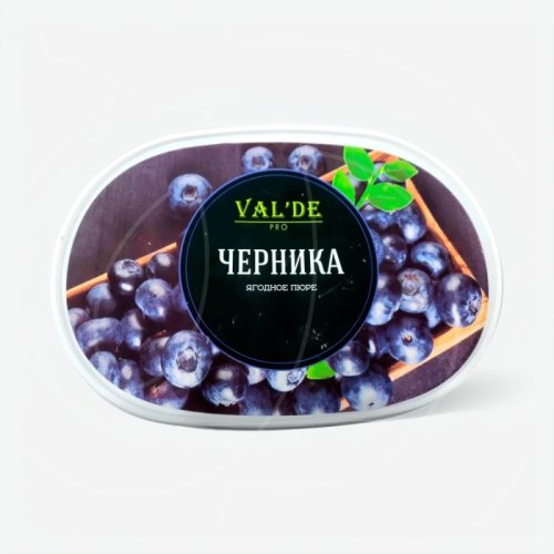 Пюре замороженное VALDE Черника 1 кг 