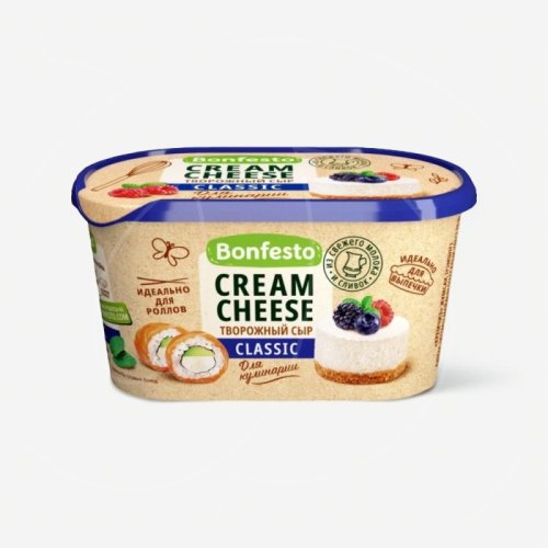 Сыр кремчиз мягкий Bonfesto 70% 400 г* без маркировки