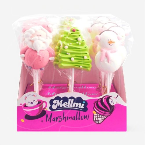 Маршмеллоу "Дед Мороз, Ёлочка, Снеговик" 18 г УТ-00008083