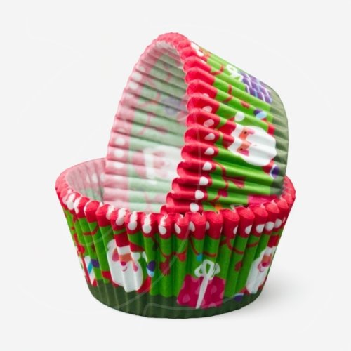 Капсула бумажная Санта с подарками D50 H35 1 шт 830330