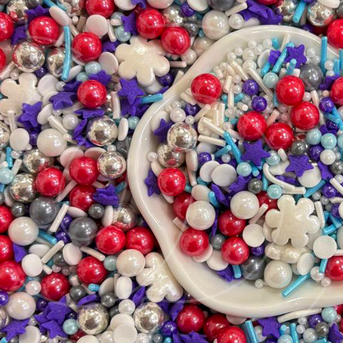 Посыпка кондитерская "Снегири" 50 г 