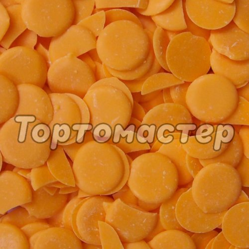 Шоколадная глазурь ШОКОМИЛК Оранжевая апельсиновая 200 г