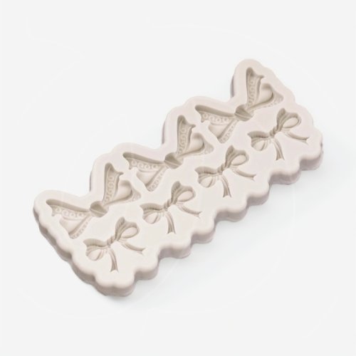 Молд силиконовый "Бантики" 2,5-3,5 см 661558