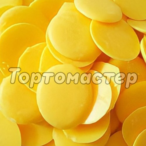 Шоколадная глазурь ШОКОМИЛК Жёлтая лимонная 200 гр