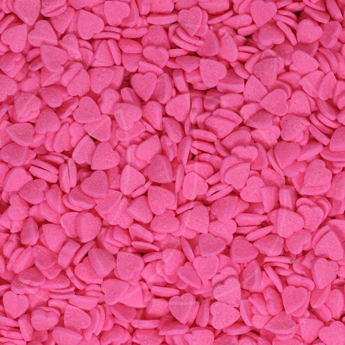 Посыпка кондитерская сердечки "Розовые" 600 г 