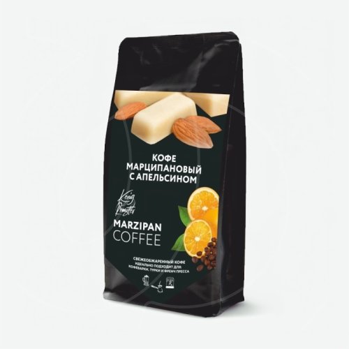 Кофе молотый марципановый с апельсином Kenig Roaster 90 г 