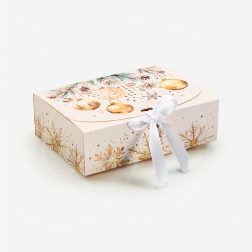 Коробка для сладостей "Кристальный Новый год" 16х11,5х5 см 10902639	 