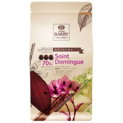 Шоколад горький кувертюр CACAO BARRY "Saint Domingue" 70% 100 г CHD-Q70SDO-RT-U68