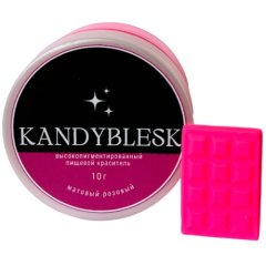 Краситель пищевой сухой KANDYBLESK "Неоновый ярко-розовый" 10 г 