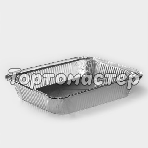 Набор форм из фольги для выпечки и запекания 3,1 л 2 шт 1668340