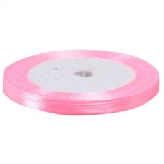Лента для декора и упаковки Атласная Нежно-розовая №4 6 мм 