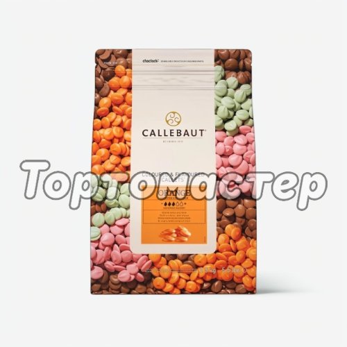 Шоколад оранжевый апельсиновый CALLEBAUT 100 г Orange-RT-U70