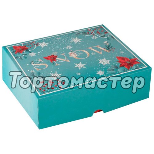 Коробка для сладостей "Snow" 20х17х6 см 5 шт 7043565
