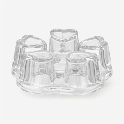 Подставка для подогрева чайника стеклянная 14 см 3600739