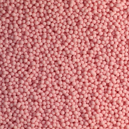 Рис воздушный Розовый матовый 2-5 мм 500 г 33358
