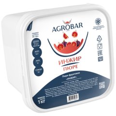 Пюре замороженное AGROBAR Инжир 1 кг 