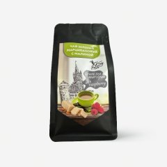 Чай листовой Зелёный Марципановый с малиной Kenig Roaster 60 г 