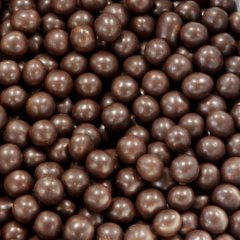 Посыпка декоративная шоколадные шарики хрустящие CALLEBAUT "DARK CHOCOLATE CRISPEARLS" 50 г CHD-CC-CRISP-02B