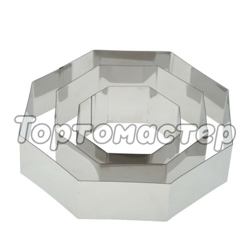 Набор форм металлических Восьмиугольник 3 шт 2419911
