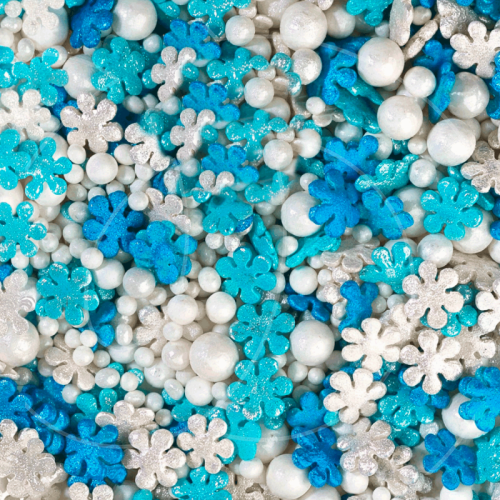 Посыпка кондитерская "Снежный микс" 50 г 1057