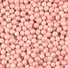 Посыпка декоративная шарики "Розовые перламутровые" 2 мм 1 кг tp20189