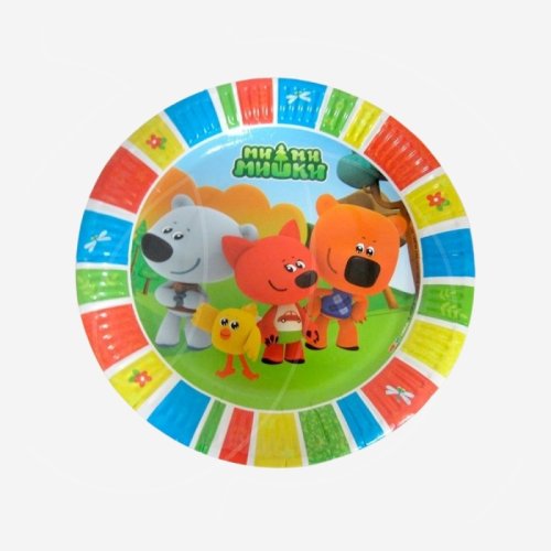 Тарелка бумажная "Ми-Ми-Мишки" 6 шт 701017