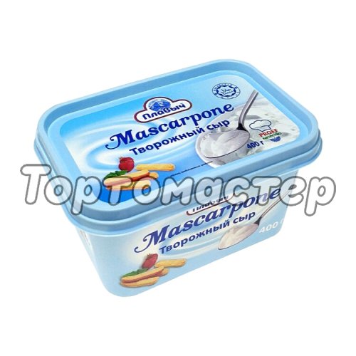 Сыр творожный Маскарпоне Плавыч 70% 400 г 