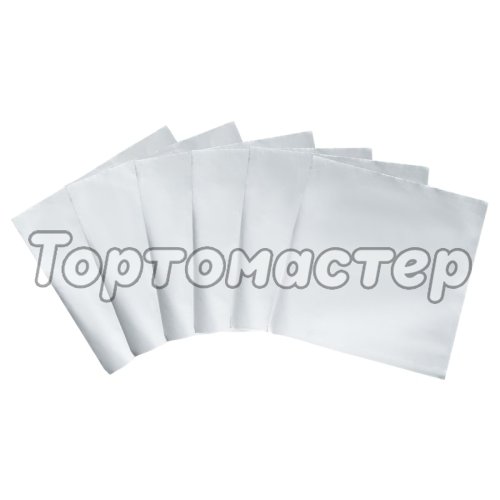 Фольга для конфет обёрточная Серебро 10х10 см 100 шт ФК-2