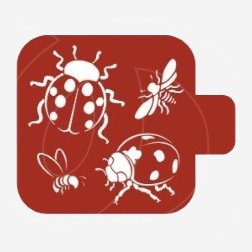 Трафарет кулинарный "Насекомые" 	