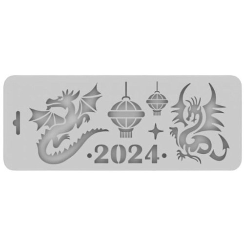 Трафарет кулинарный Дракон 2024 Нг24б-06