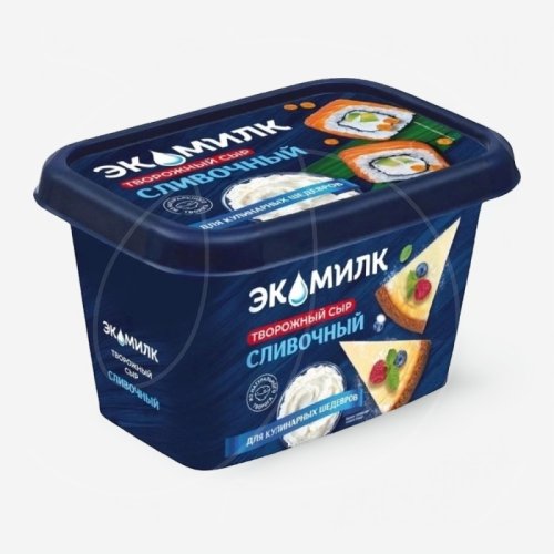 Сыр творожный Экомилк 60% 350 г* без маркировки